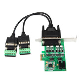 PCI Express To 2 Ports High Speed RS-422/485 Serial Card Pcie Controller Card Add On Cards EXAR XR17V352