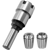 1/2 Inch Shank Router Collet Extension Chuck Converter Adapter,Woodworking Milling Rod Chuck Holder Extender Bit