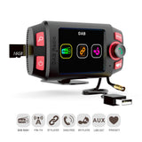 2.4" Display Universal DAB+ / DAB Car Stereo Radio Bluetooth FM Transmitter 10TF Card MP3 Player