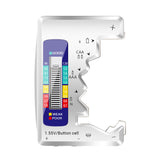 LCD Display Universal Digital Battery Capacity Meter Tester Card Type Power Tester Power Detector ABS Plastic
