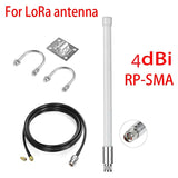 For LoRa Antenna 868Mhz Helium Hotspot Miner 4DBi Antenna &amp;10FT KSR200 Coaxial Extension Cable for RAK Nebra Bobcat
