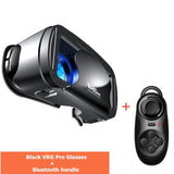 2021 VRG Pro Glasses VR Virtual Reality 3D Glasses for 5.0-7.0 Inch Smartphones Blu-ray Headset Glasses
