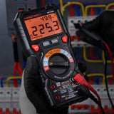 Multimeter Digital Professional 1000V 10A Multitester DMM Ohm Hz 6000 counts TRMS AC DC Voltage Current Capacitance Hz Tester