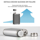 Battery Soldering Iron Wireless Portable Rechargeable Soldering Iron 510 Interface Soldering Iron Head Soldering Repair Tool