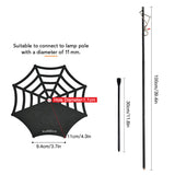 Sundick Portable Light Pole Tray Lightweight Stainless Steel Lamp Pole Tray Lamp Holder Bracket Camping Accessory