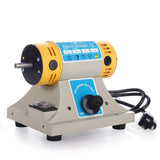 220V 350W Polishing Machine For DIY Woodworking JadeJewelry Dental Bench Lathe Machine Motor Grinding Machine