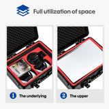 Travel Carrying Case Organizer Large-capacity Sealed Waterproof Safety Box Compatible For Ps5 Game Console
