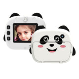 Portable Children Instant Thermal Print Camera 2.4 Inch Screen 1080P Digital Camera Photo Selfie Thermal Inkless Printing