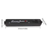 Vacuum Sealer Packaging Machine 220V/110V Household Food Vacuum Sealer Film Sealer Vacuum Packer Including 10Pcs Bags