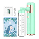 Portable Pressure Nano Spray Face Steamer Faciail Cleaner Nano Facial Water Oxygen Injection Instrument Airbrush Skin Care Tools
