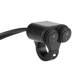 Motorcycle Brake Fog Light Angle Dual Control Button Handlebar Switch For Front Light Switch Hazard Light Switch Brake