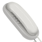 Basic Trimline Corded Phone with Call Waiting, Adjustable Ringtone Volume, Wall-Mountable, Lightning Protection, Home Telephone