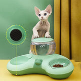 Cat Food Bowl Water Bowl For Dogs And Cats Protection Cervical Vertebra Auto Water Drinker Water Dispenser Bowl
