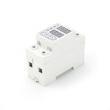 2P Multifunctional Self-resetting Switch Dual Display Protector Circuit Earth Leakage Over Under Voltage Protect Device