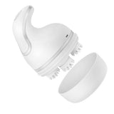 1PC Head Massager Multifunction USB Charging Electric Scalp Massager for Lady with 1pc Replacement Brush Head