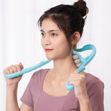 Cervical Spine Massager Swan Shape Six-wheel Clamping Neck Massager Roller Pressing Manual Kneading Household Health Care Tools