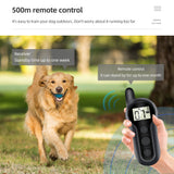 Waterproof Dog Training Collar Rechargeable 500m Remote Control Chip Design Dog Training Shock Collar for All Size Dogs 40% Off