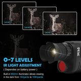 Night Version Monocular Powerful Telescope Long Range Digital Device HD 1080P Video Infrared Binoculars For Outdoor Hunting