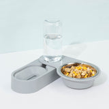 Automatic Pet Feeder Water Dispenser 2 In 1 Rotatable Drinking Food Bowl for Cat Dog  Dogs Feeder Container Dish Fuente De Agua