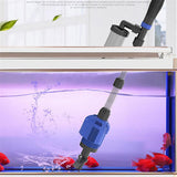 Aquarium Vacuum Cleaner Electric Siphon Gravel Cleaner Fish Tank Sand Cleaner Water Changer Siphon Filter Fish Tank Tools