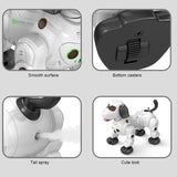 Remote Control Robot Dog Infrared Tracking Spray Wireless Electric Smart RC Puppy with Press Sensor Interactive Toy