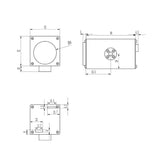 Happymodel HC700R 16x Zoom Camera 1080P with DVR 64G SD Card Holder AV Signal Output Camera for RC FPV Racing Quadcopter