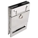 Outdoor Camping Stove Stainless Steel Cooking Equipment Portable Folding Wood Stove For Hiking Fishing BBQ With Grills