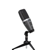 Alctron UM270 USB condenser mic integrating sound card&amp;microphone,multi-function large diaphragm recording studio mic,no latency