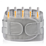 Lumbar Support Belt 5 Steel Plate With Self Heating Pad Back Waist Support Adjustable Waist Support Brace Lumbar Massage Band
