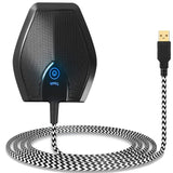 USB Conference Microphone, Suitable for Computer Desktop, Condenser Computer Microphone, Suitable for Games, Videos
