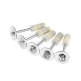 200Pcs/set 25/37/42m Round Nails Manual Fire Round Nail Gun Fixed Pegs Ceiling Artifact Diameter 7.3mm For Mini Ceiling Gun