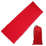 Sleeping Bag Liner High Elasticity Dustproof Mat Full Length Zip-Fastener Lycra Fabric Bag Home Accessories for Traveling