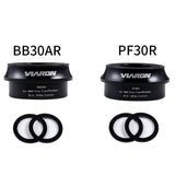 Cycling Bottom Bracket Press-in Type Aluminum Alloy Bottom Bracket To 24mm BB30AR/PF30R Crankset for MTB Bike Spare Parts