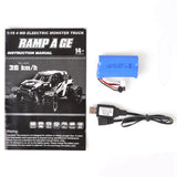 RC Car Model Proportional Control Truck RTR Vehicle HS 18321 18321 1/18 2.4G 4WD 36km/h Outdoor Toys Models Boys Gift