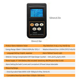 Radiation Tester Digital Backlight Dose Alarm X/γ/Hard β Ray Detecting Current&amp;Cumulative DER Display Geiger Counter Dosimeter