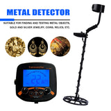 TC-600 Metal Detector 11" Waterproof Search Coil Handheld with Backlight Metal Detector High Sensitivity Metal Detecting Tool