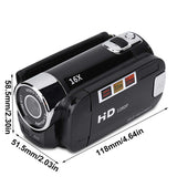 2.4in Screen HD Video Camera 640x480P 16X Digital Zoom High Definition Digital  DV Camcorder Vlog Camera for Home Party Outdoor