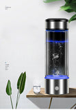 430ml Hydrogen Rich Water Bottle lonizer Alkaline Generator Portable Healthy Cup USB Rechargeable Anti-Aging Hydrogen Water