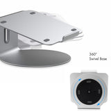 Aluminum Laptop Stand Base 360 Rotation Laptops Heighten Holder Notebook Cooling Support