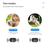 No Electric Shock Dog Training Collar 800M Remote Waterproof Rechargeable LCD Display Beep &amp; Vibration Mode For All Size Dogs