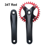 M89D Bicycle Crankset Mtb 104bcd Mtb Crank 170mm Crank Arms for bicycle 30t 32t 34t 36t 38t 40t 42t Bicycle Sprocket Parts