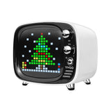 2022 NEW NEW NEW 2022 QI Portable Bluetooth Speaker Pixel Art Creation LED Light Sign Decorations Unique Gift For Girl Boy Gift