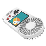 500 In 1 Color Screen Lightweight Game Machine With Convenient USB Fan 3-level Wind Speed Various Games