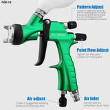 Professional Spray Gun HVLP 1.3mm Nozzle Pneumatic Spray Paint Gun With 600CC Cup Airbrush For Car Auto Repair Tool Painting Kit