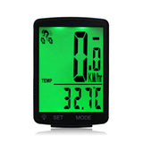 Multifunctional LCD Screen Bicycle Computer Wireless Bike Rainproof Speedometer Odometer Cycling 2.8inch Waterproof