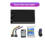 2 Din Stereo Receiver Carplay Gps Car Radio FM Audio Bluetooth 7" Autoradio MP5 Video Player For Universal USB TF FM Receiver