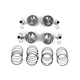 1.4T Piston &amp; Piston Ring Set Ø76.5mm Fit For V-W Golf Je-tta Polo Beetle  AU-DI A1 03C107065CK 03C107065AS