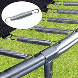 15Pcs 5.5Inch Trampoline Springs Heavy Duty Galvanized Steel High Tensile Replacement Trampoline Accessories With T-Hook