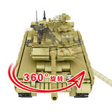 Military Series World War II Tank Model Chinese Army Type 99 Main Battle Tank Building Blocks Bricks Toys Gifts