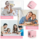 2 Pieces Square Timer Gravity Sensor Flip Timer, Kitchen Timer Child Timer Workout Timer Study Timer Game Timer for Time